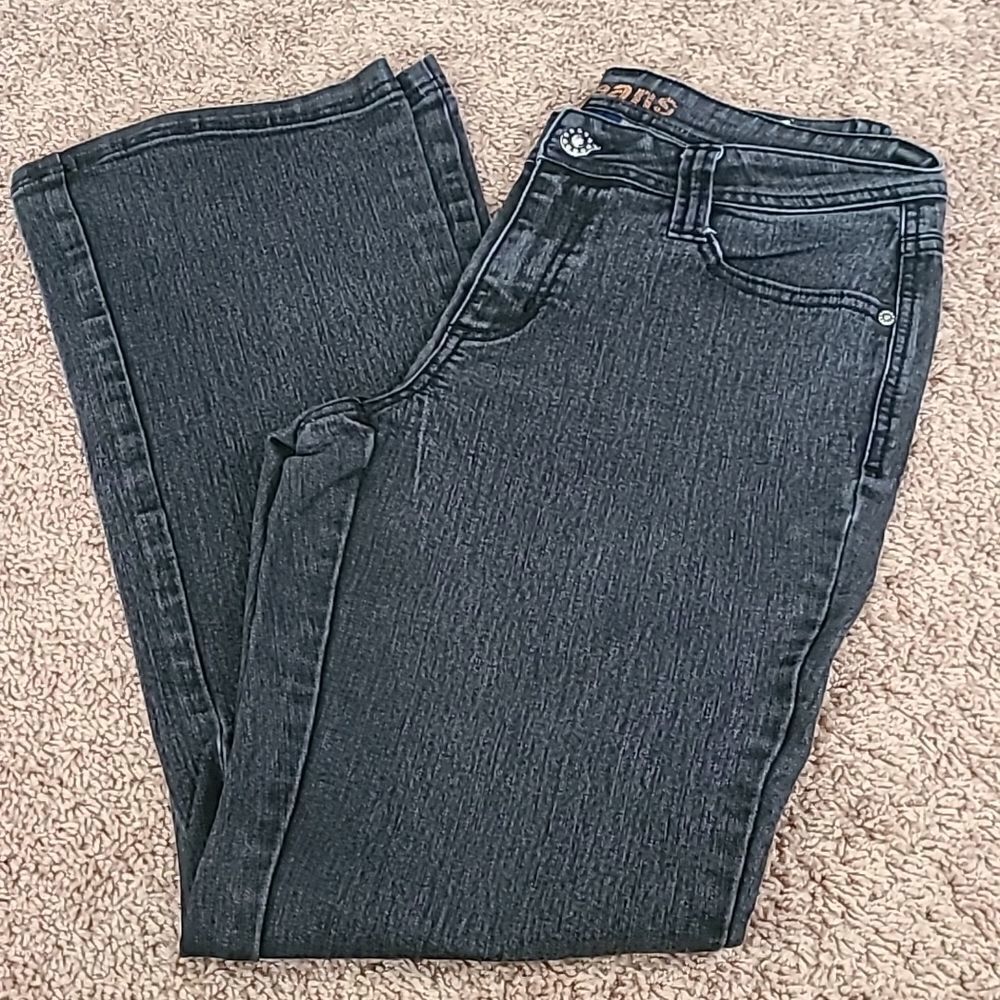 D. Jeans Black stretch Bootcut Denim